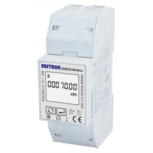 Eastron SDM230M Μονοφασικός Μετρητής ράγας 100A MID  Ηλεκτροκίνηση